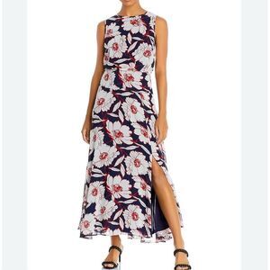 Karl Lagerfeld Paris Chiffon Floral Dress Sleeveless Women’s 6